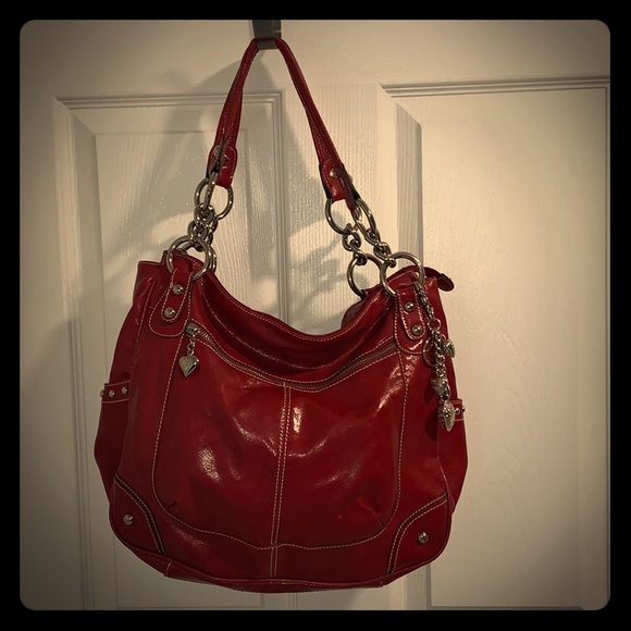 Kathy van zeeland red purse Clearance